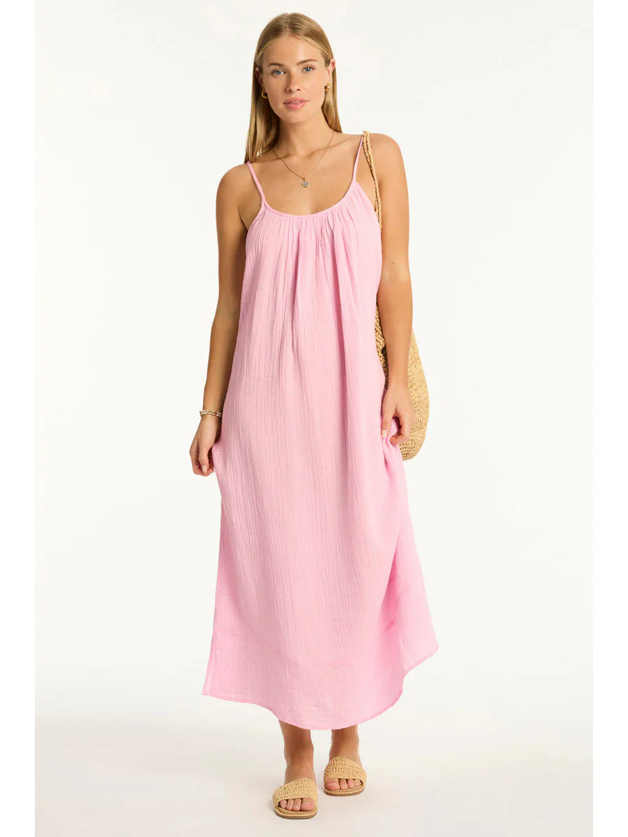SEA LEVEL- WOMEN'S SUNSET SUN DRESS COVER UP - Image 2
