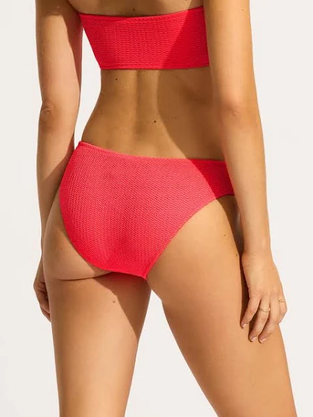SEAFOLLY- WOMEN'S SEA DIVE HIGH CUT RIO SWIM BOTTOM - Image 5