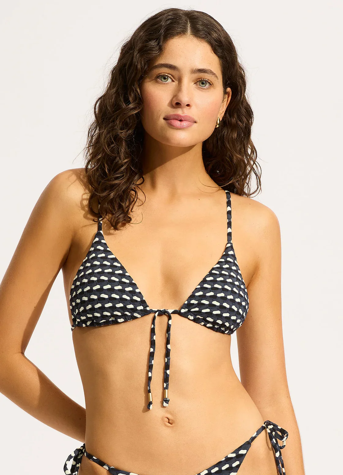 SEAFOLLY- WOMEN'S MALA SLIDE TRIANGLE BIKINI TOP - Image 2