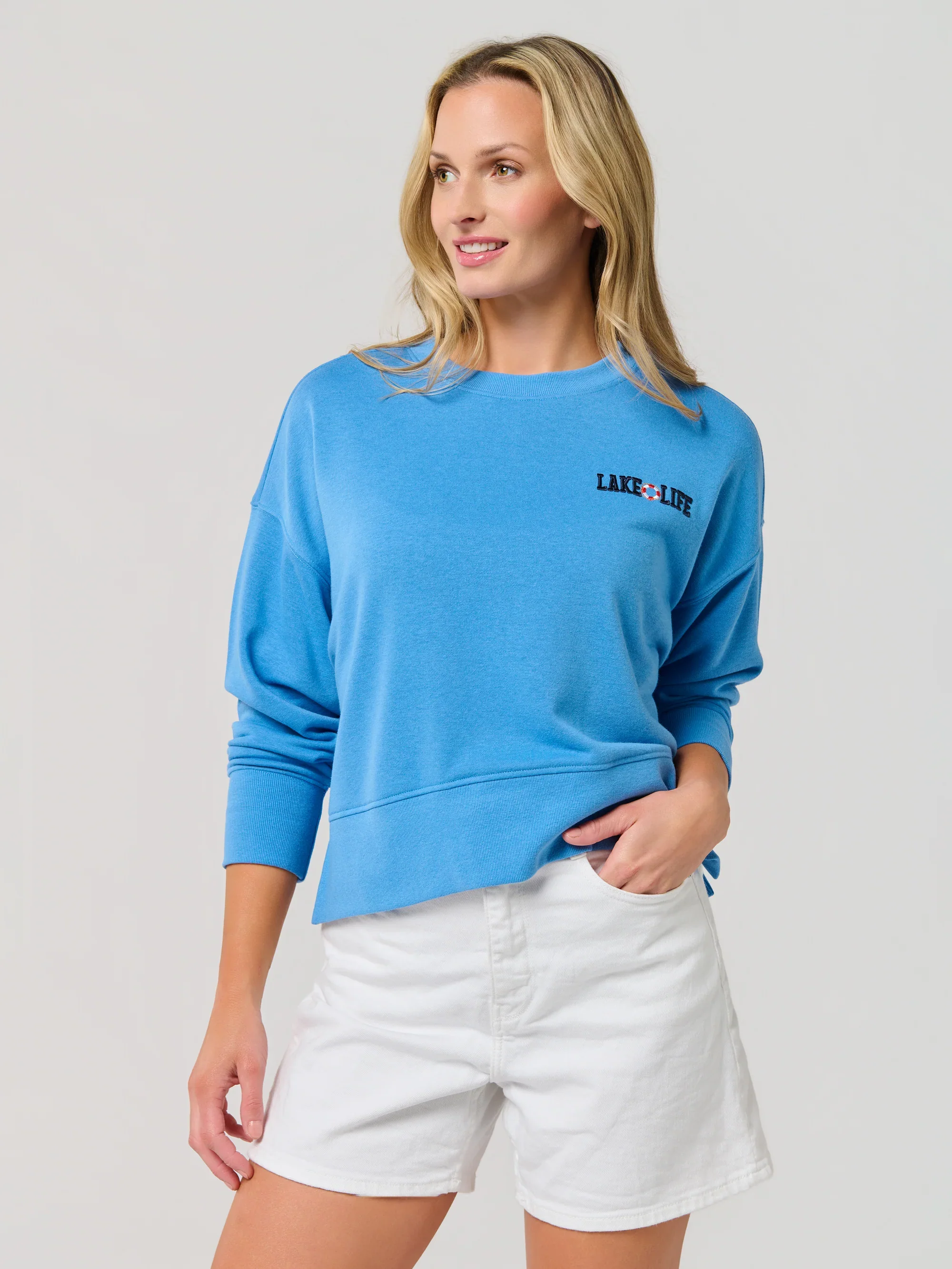 SHIRALEAH - BOAT DOCKS AND FLIP FLOPS SWEATER