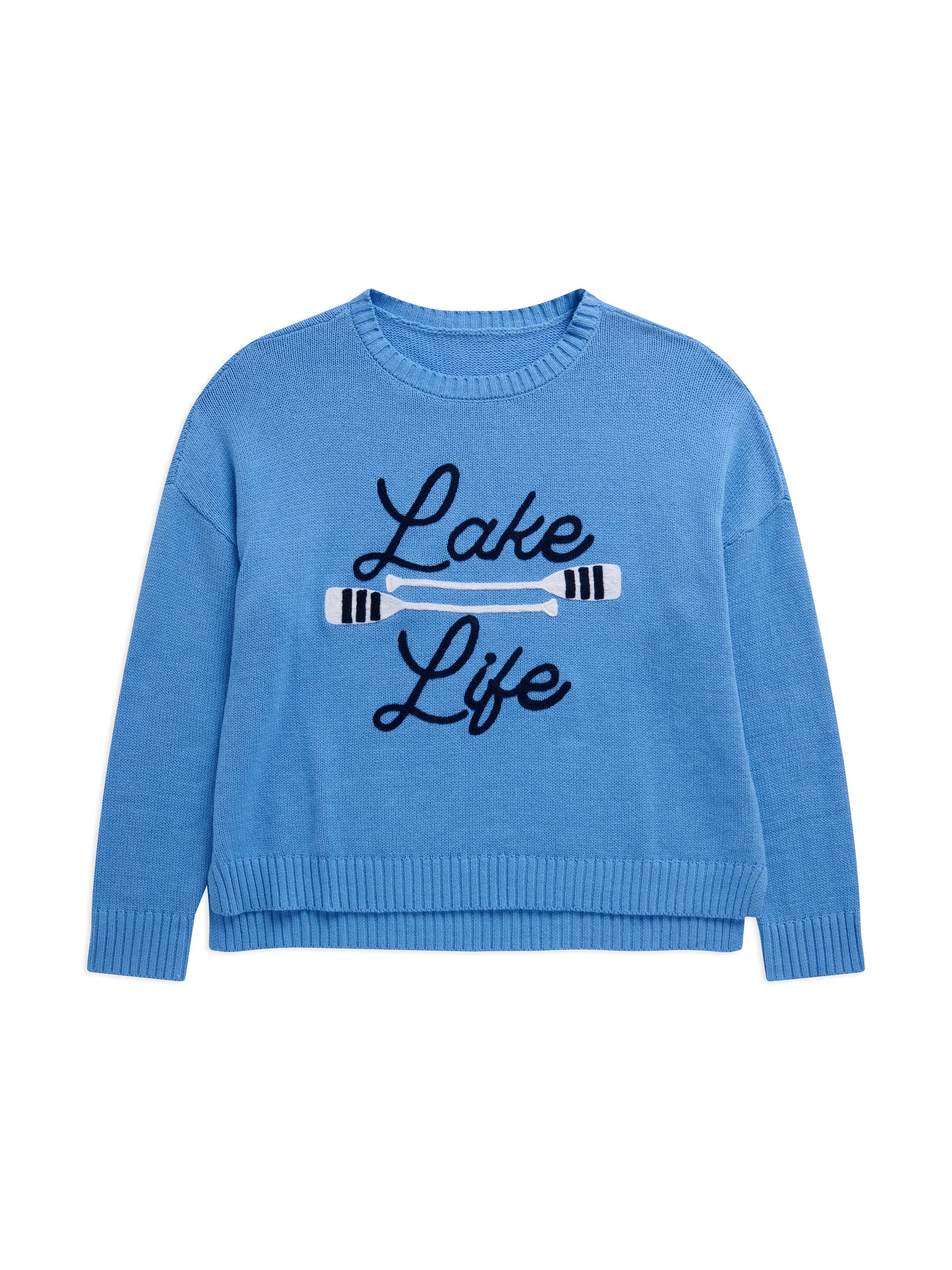 SHIRALEAH - LAKE LIFE RELAXED FIT SWEATER - Image 4