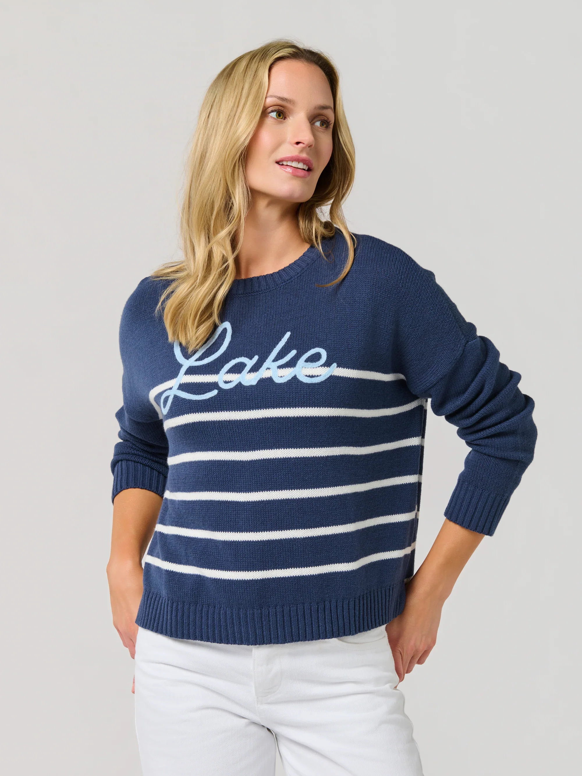 SHIRALEAH - LAKE RELAXED FIT SWEATER
