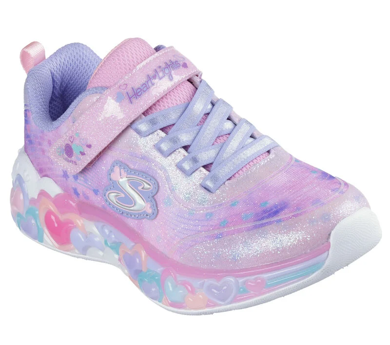 SKECHERS- KID'S S-LIGHTS: ETERNAL HEART LIGHTS SNEAKER - Image 2