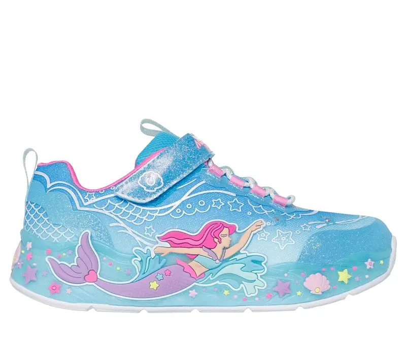SKECHERS- KID'S S-LIGHTS: MERMAID DREAMS SNEAKER