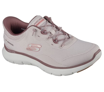 SKECHERS- WOMEN'S FLEX APPEAL MESH KNOTTED BUNGEE SLIP-IN SHOE - Image 2