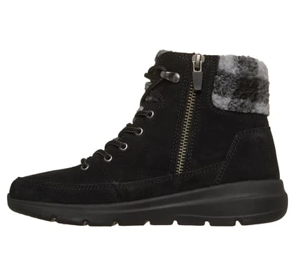 SKECHERS- WOMEN'S ON THE GO GLACIAL ULTRA SUEDE LACE-UP BOOT - Image 6