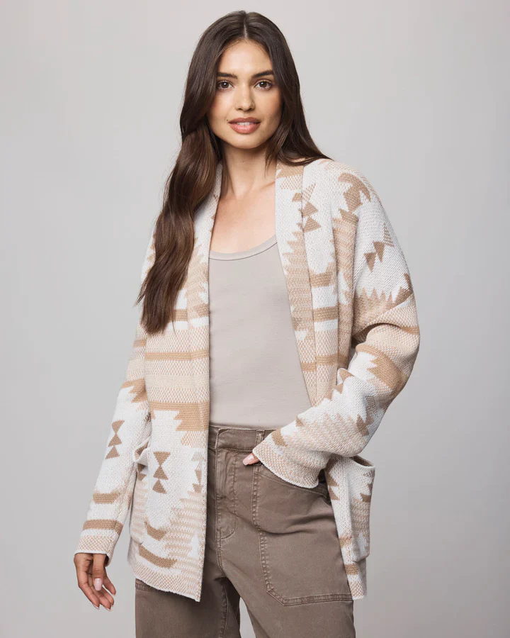 SPLENDID- WOMEN'S AZTEC CARDIGAN