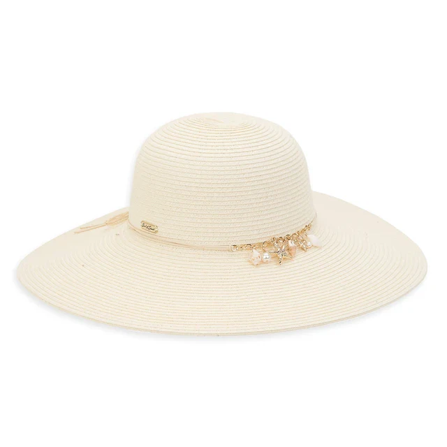 SUN 'N' SAND - HH2522 PAPER BRAID FLOPPY HAT