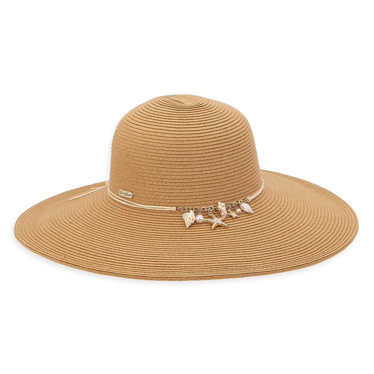 SUN 'N' SAND - HH2522 PAPER BRAID FLOPPY HAT - Image 2