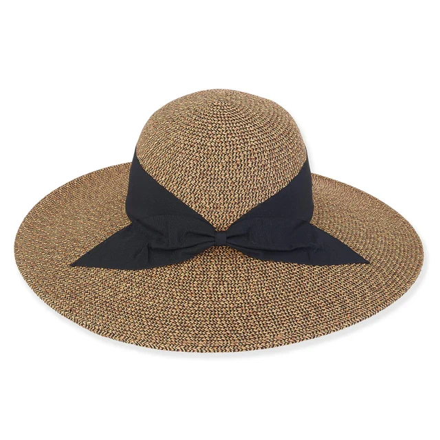 SUN 'N' SAND - HH2976 PAPER BRAID FLOPPY HAT - Image 3