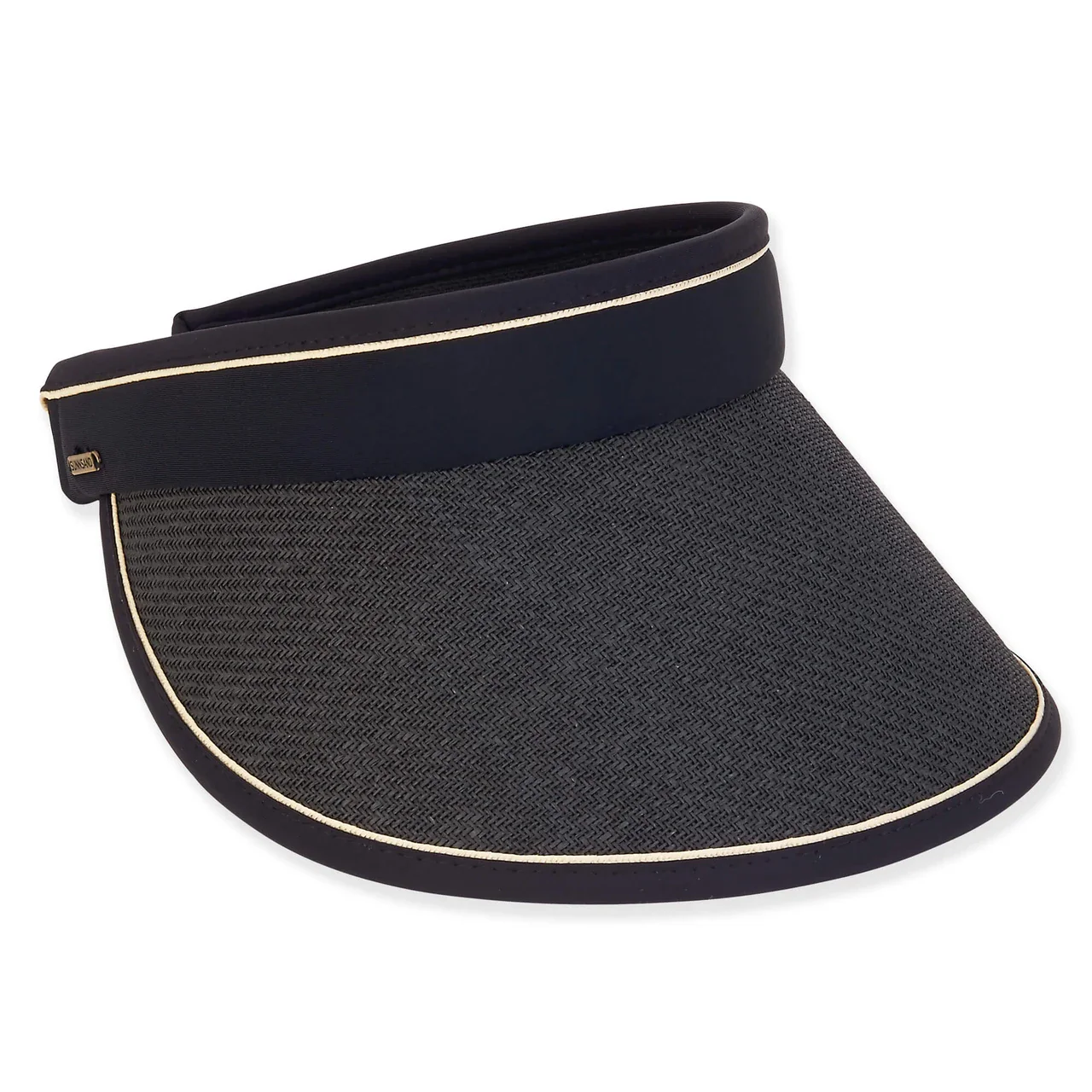 SUN 'N' SAND - HH3151 PAPER STRAW/CHINLON VISOR - Image 2