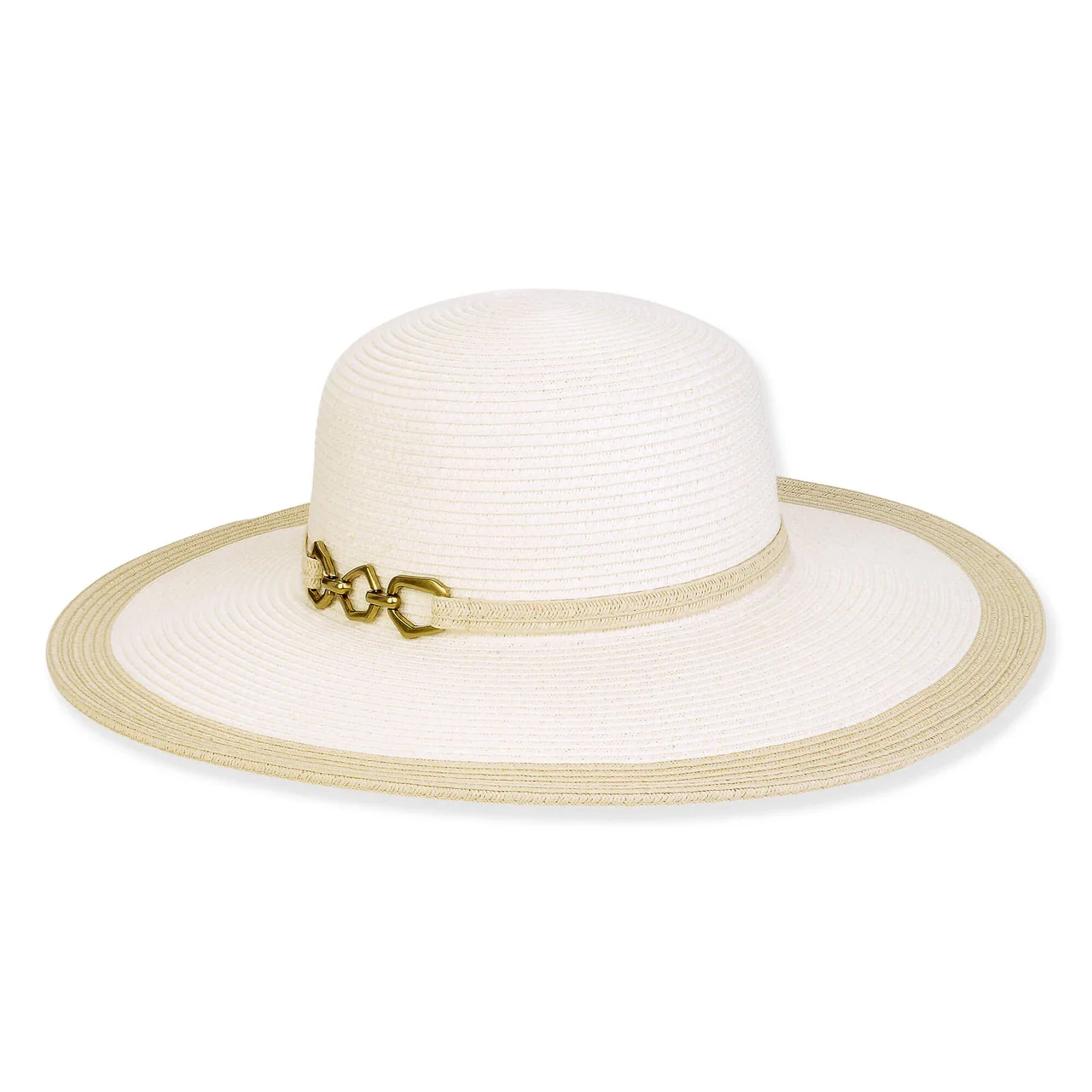 SUN 'N' SAND - HH3279 PAPER BRAID FLOPPY HAT