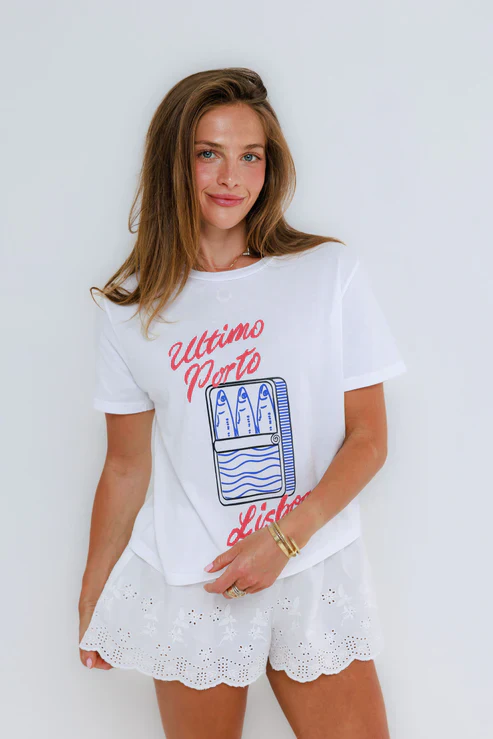 SUNNY SOMEWHERE - LISBON SARDINES TEE