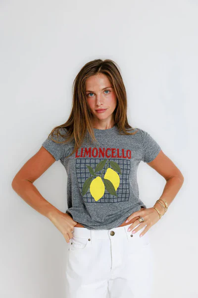 SUNNY SOMEWHERE - WOMEN'S LIMONCELLO TEE