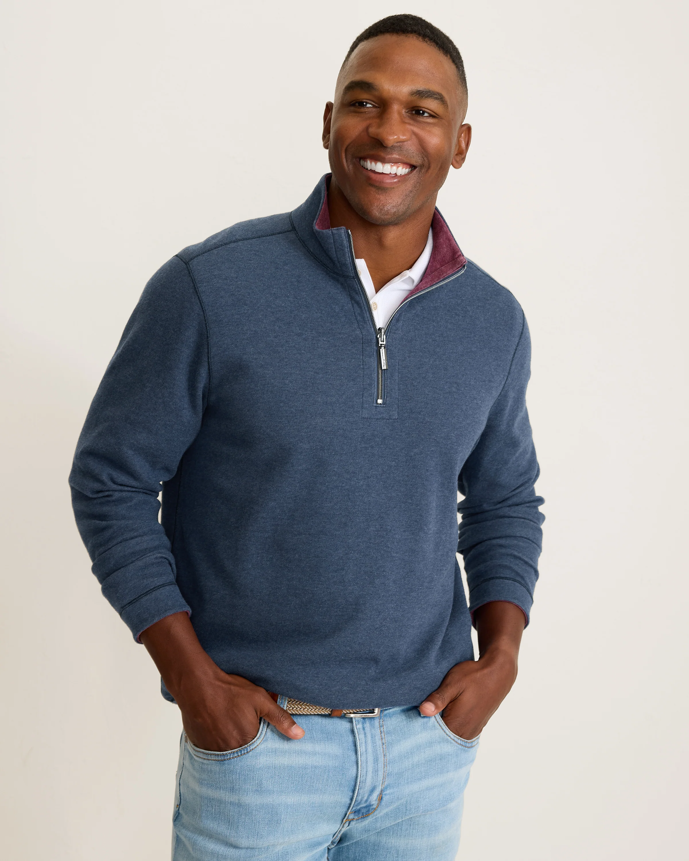 TOMMY BAHAMA - MENS FLIPVIEW Half-Zip Pullover - Image 9