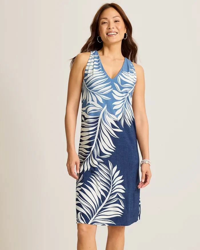 TOMMY BAHAMA - WOMEN'S CARMELA COASTAL FRONDS DRESS - Image 2