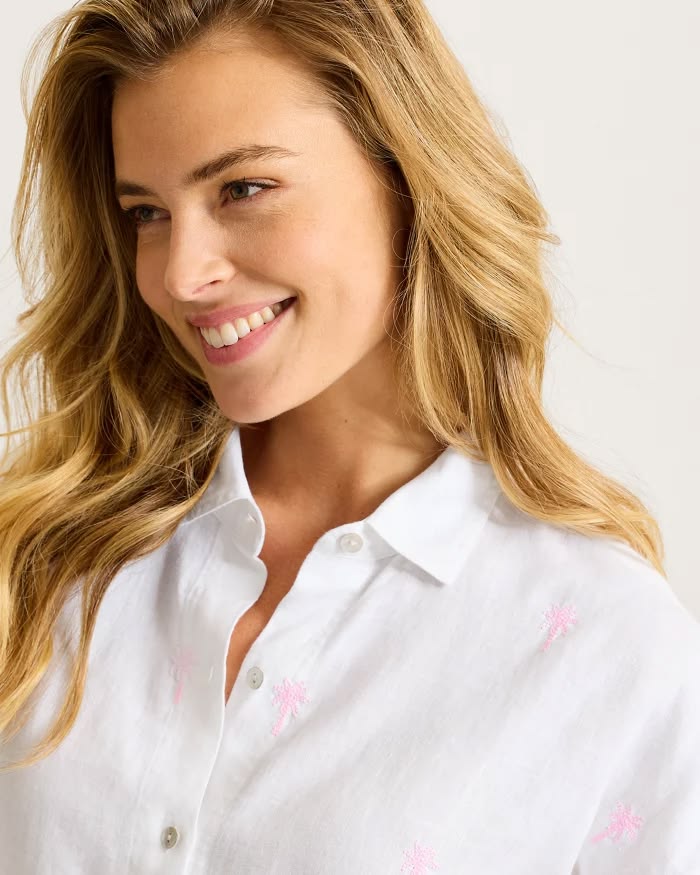 TOMMY BAHAMA - WOMEN'S PALM COASTALINA SHIRT - Image 4