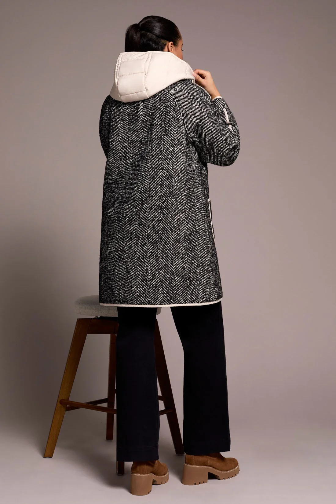 TRIBAL - WOMENS Lightweight Fooler COAT 2331O - Image 4