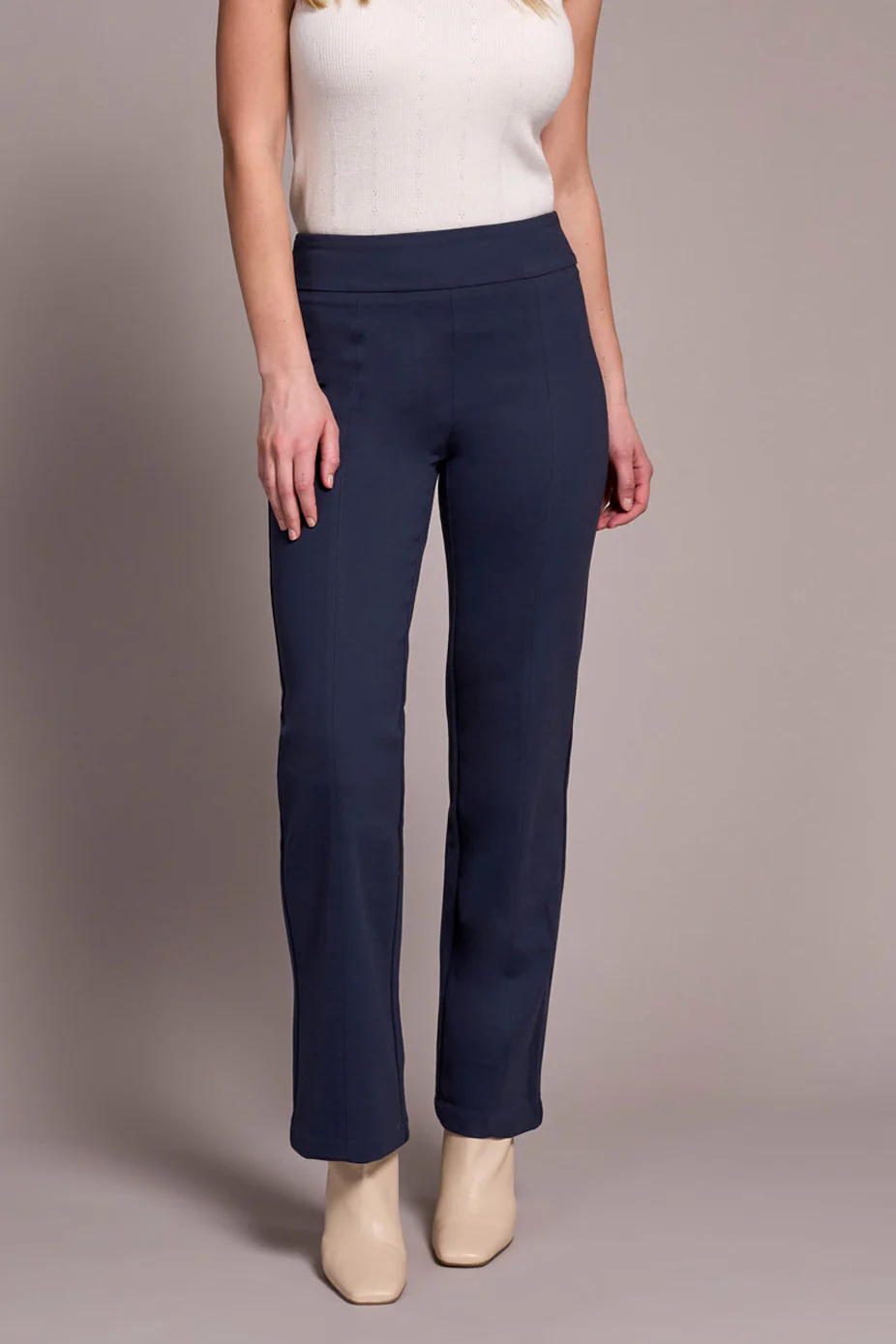 Tribal - Pull-On, Wide Leg Pant #2243O (3 Colours)