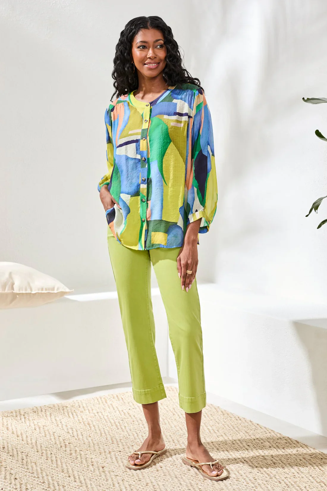 TRIBAL - WOMEN'S BLOUSE 5539O-4996 - Image 6