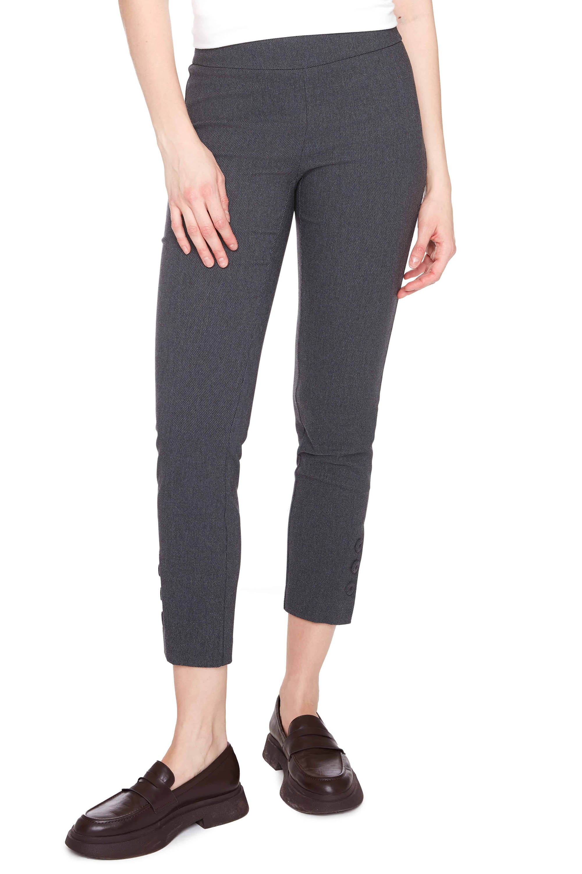 UP! PANTS- WOMEN'S MIST TECHNO BUTTON VENT ANKLE PANT