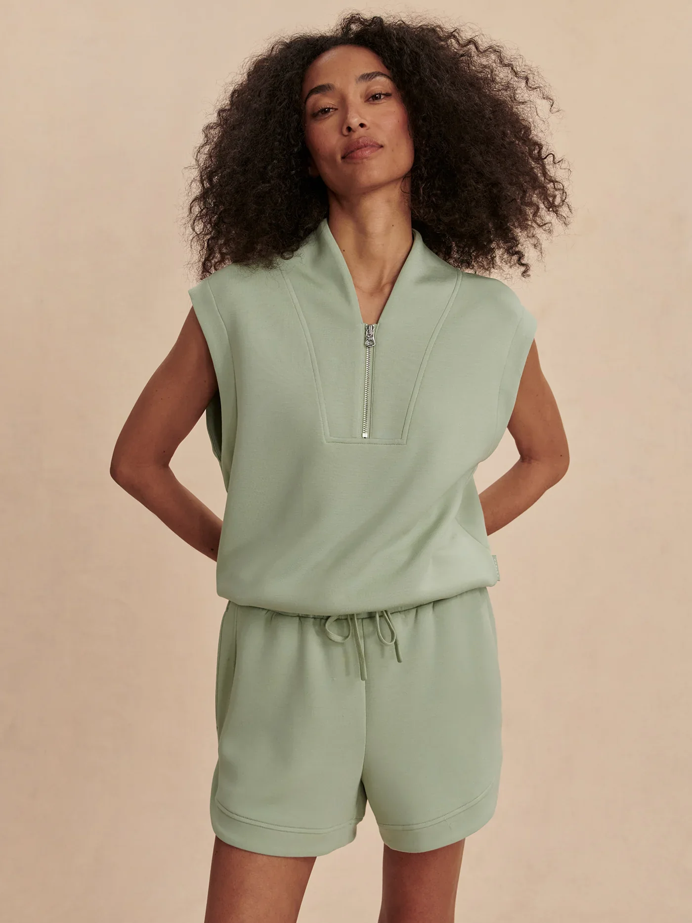 VARLEY- WOMEN'S LORETTA HALF-ZIP TOP
