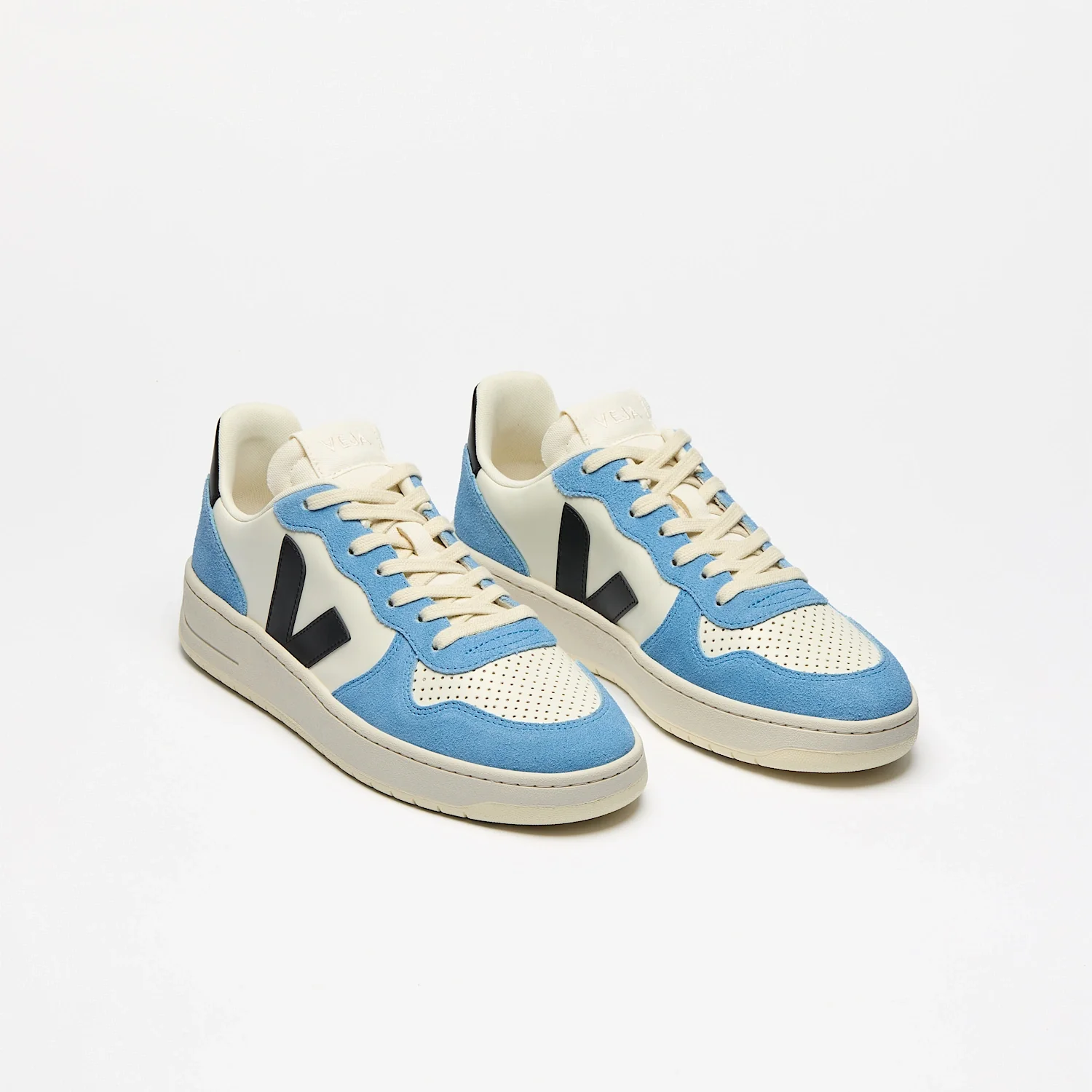 VEJA- WOMEN'S V-10 LEATHER SNEAKER - Image 7