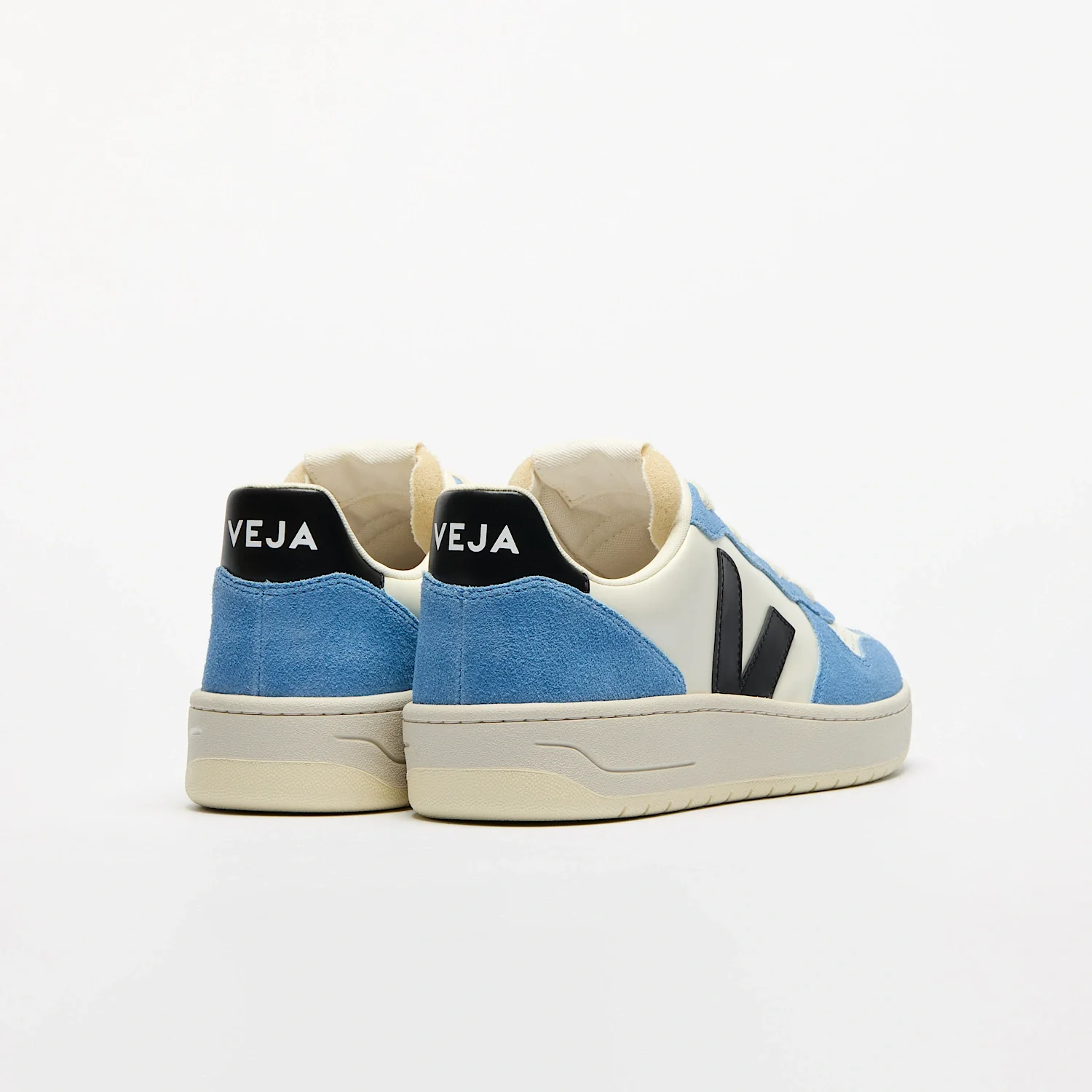 VEJA- WOMEN'S V-10 LEATHER SNEAKER - Image 8