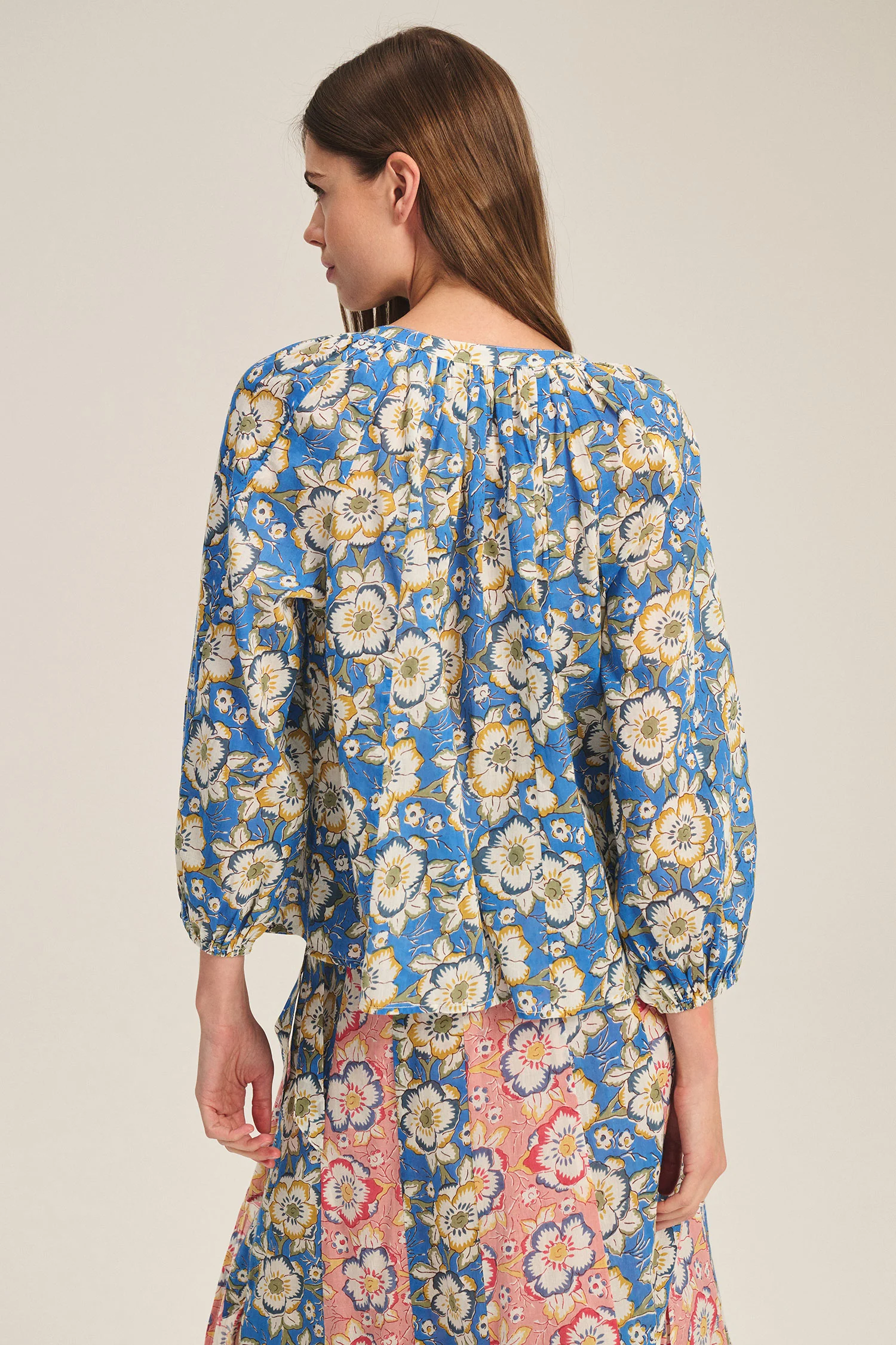 VELVET - DS BEGONIA COTTON PRINT TOP REESE07 - Image 3