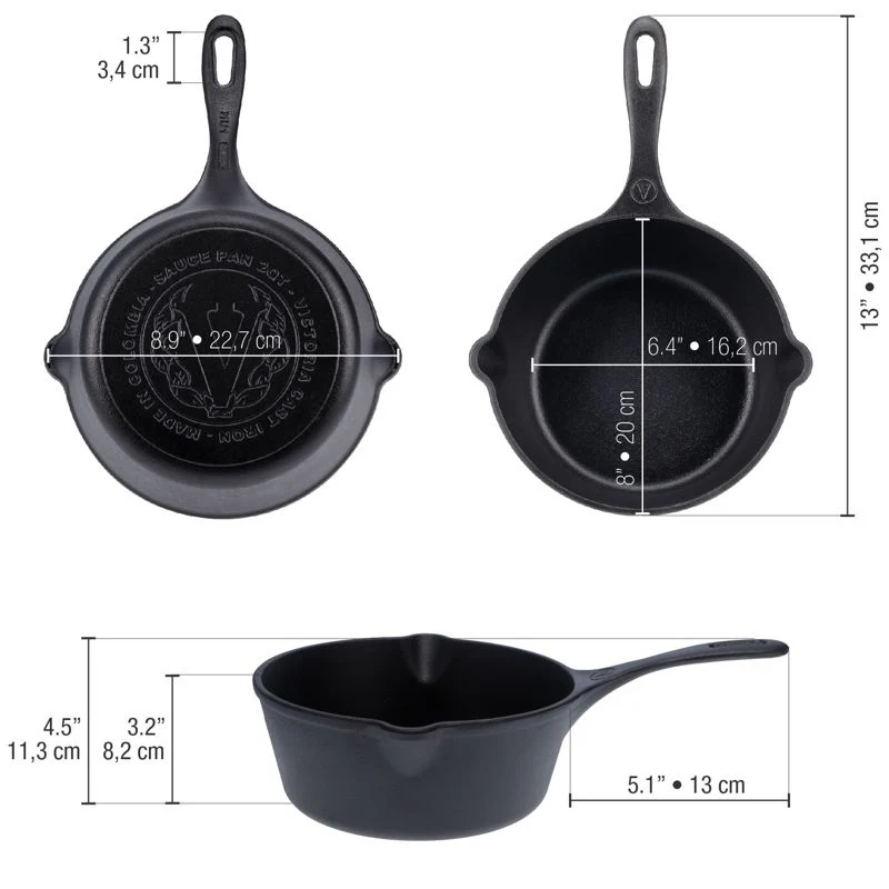 VICTORIA - SAUCEPAN 1.9L SEASONED - Image 5