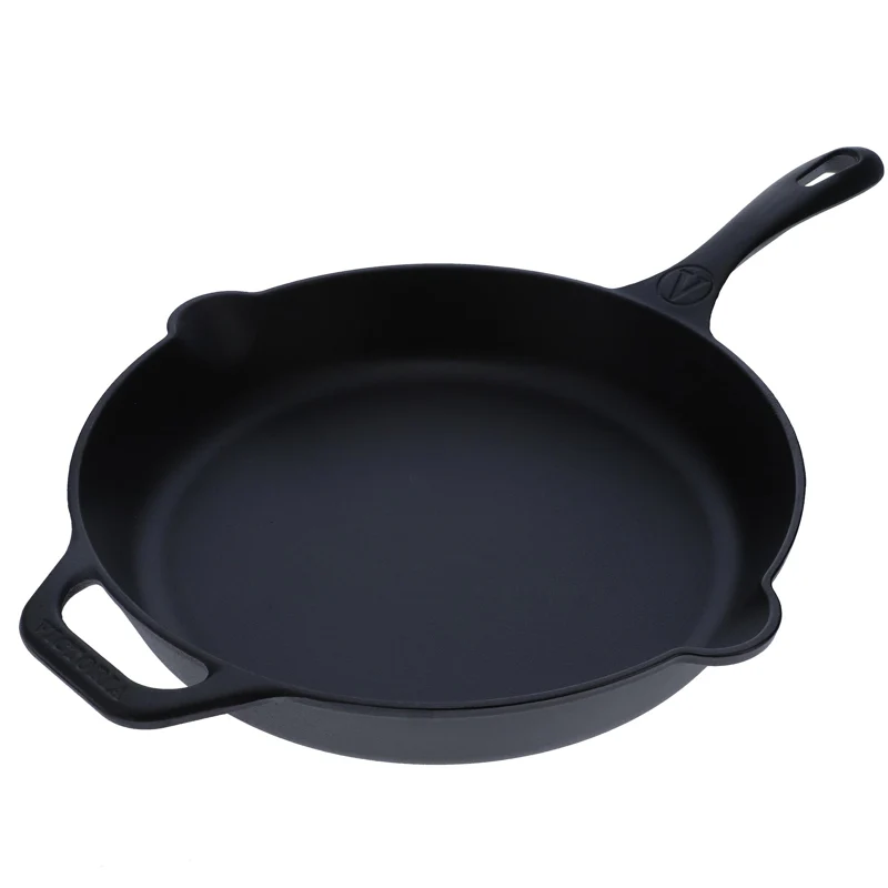 VICTORIA - SKILLET 12" SEASONED