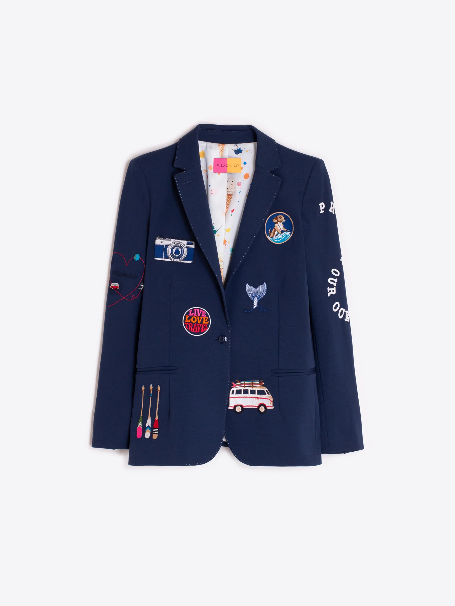 VILAGALLO - HANNAH EMB JACKET - Image 2