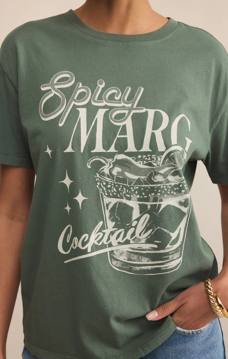 Z SUPPLY - BOYFRIEND TEE SPICY MA - Image 3