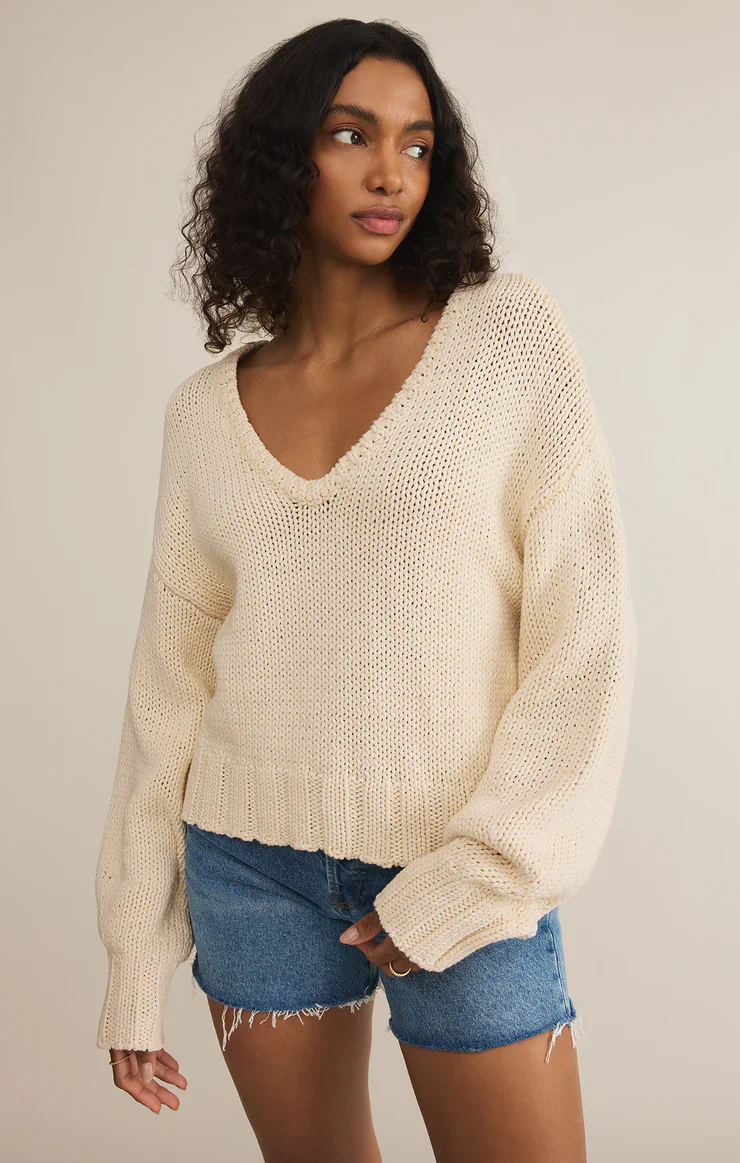 Z SUPPLY- WOMEN'S VIDA REVERSIBLE SWEATER - Image 2