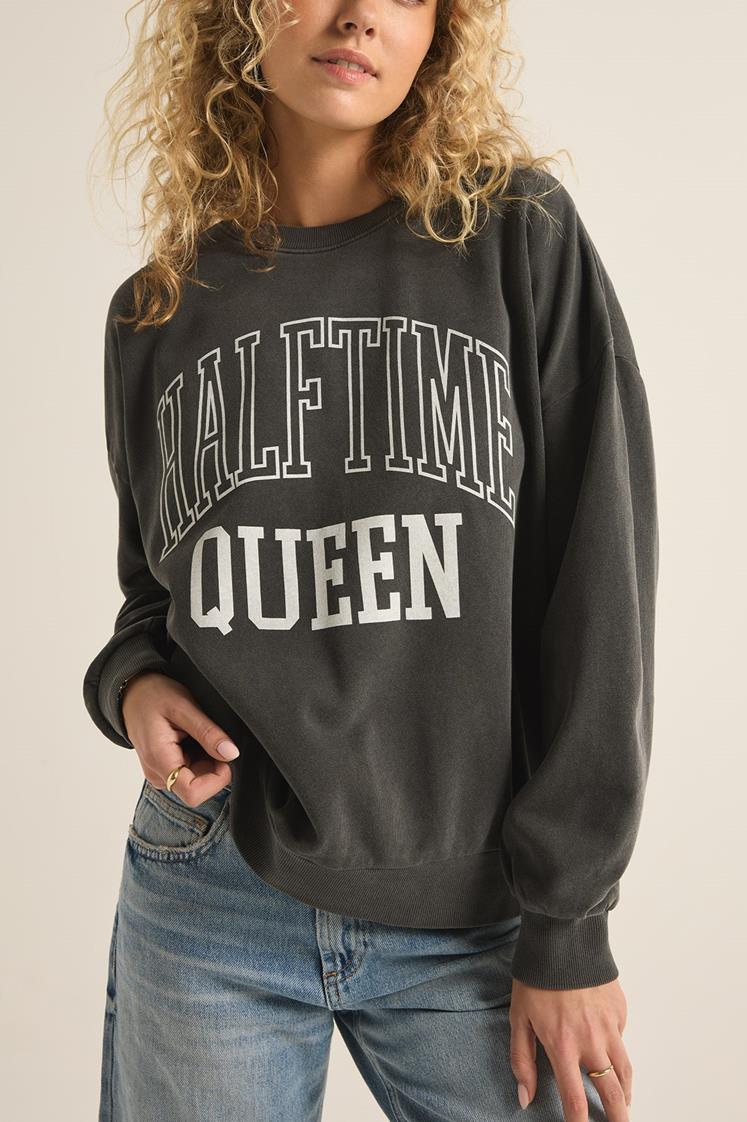 Z SUPPLY- WOMEN'S HALFTIME SWEATER